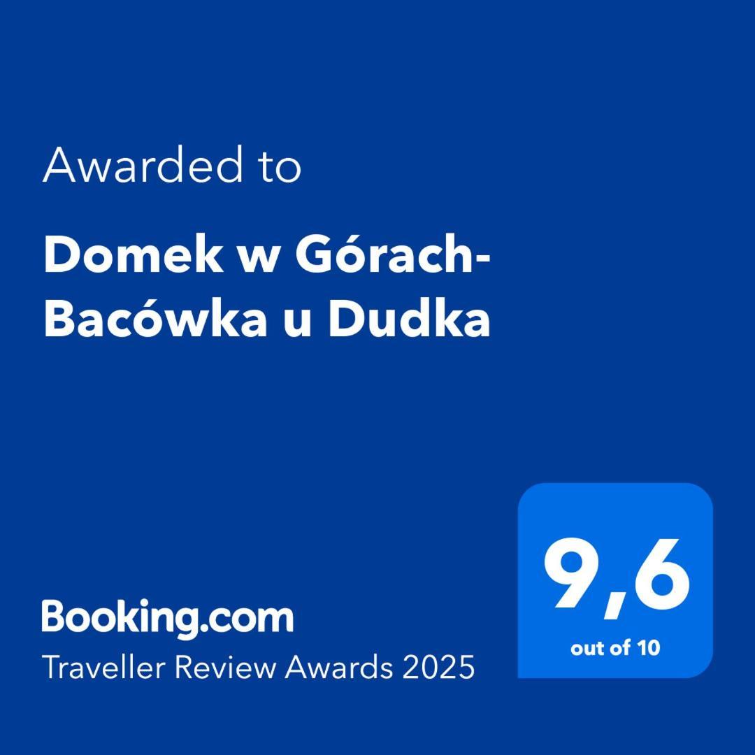 Domek W Gorach- Bacowka U Dudka Nowy Targ Exteriér fotografie